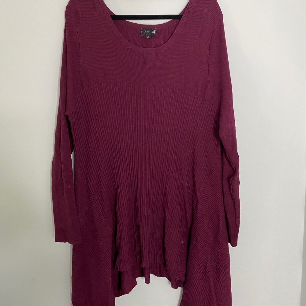 Adorable Wine Sweater